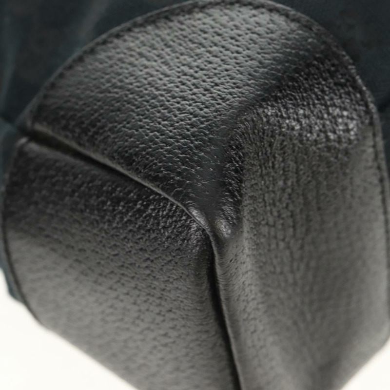 【日本直送】GUCCI GG帆布肩背包 黑色 銀色 110054 正品 am9428V-14