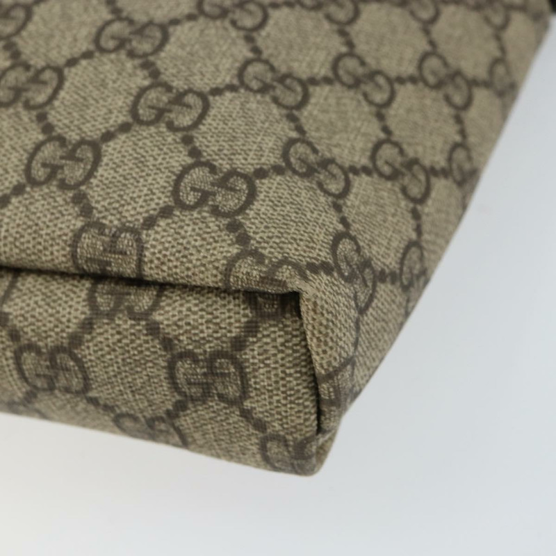 【日本直送】GUCCI GG Supreme 單肩包 PVC 米色 金色 223666 正品 147008-8