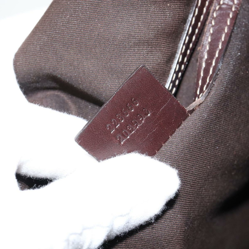 【日本直送】GUCCI GG Supreme 單肩包 PVC 米色 金色 223666 正品 147008-11