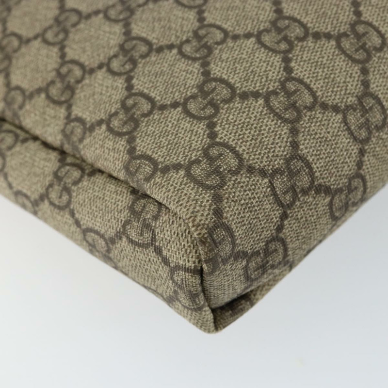 【日本直送】GUCCI GG Supreme 單肩包 PVC 米色 金色 223666 正品 147008-15