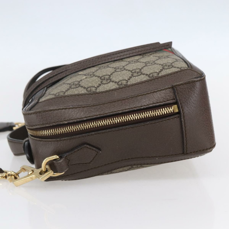 【日本直送】GUCCI Ophidia GG Supreme Web Sherry Line 手提包 PVC 米色 550622 正品 149185-2