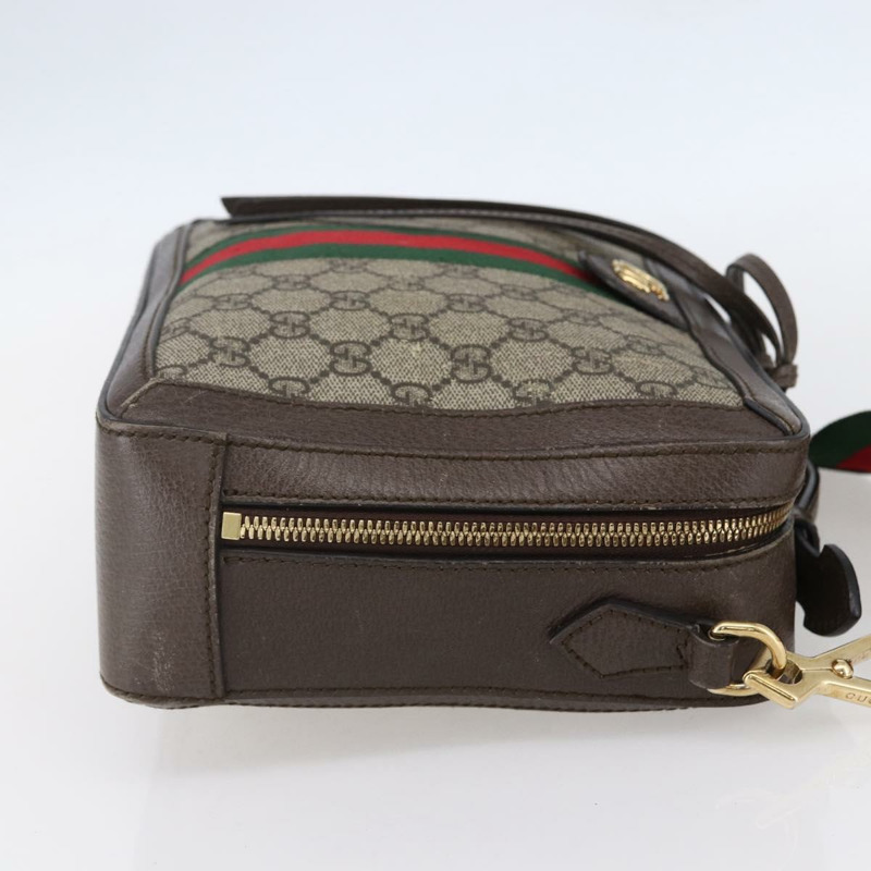 【日本直送】GUCCI Ophidia GG Supreme Web Sherry Line 手提包 PVC 米色 550622 正品 149185-3