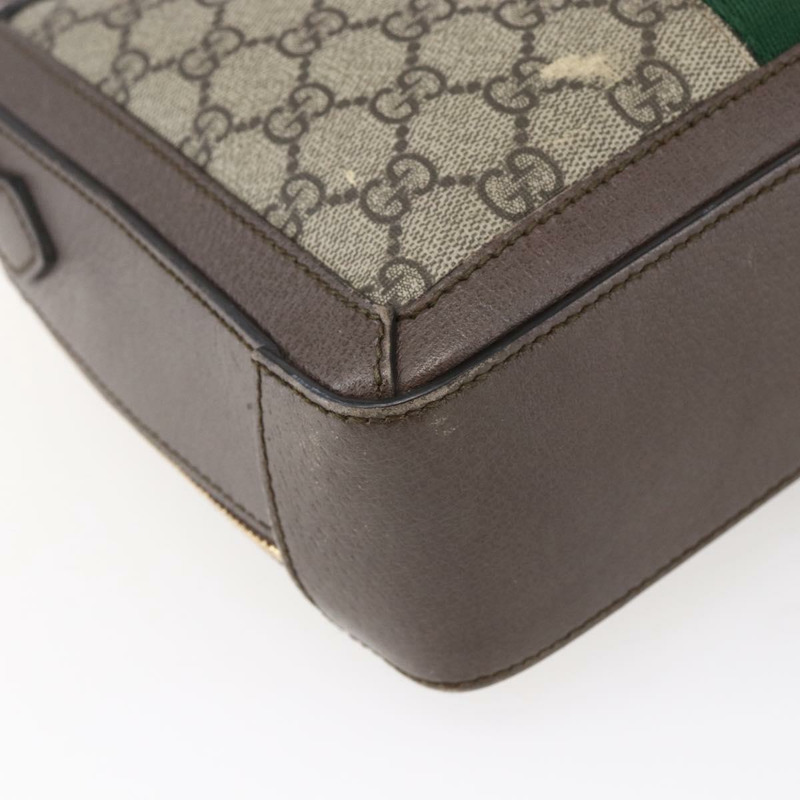 【日本直送】GUCCI Ophidia GG Supreme Web Sherry Line 手提包 PVC 米色 550622 正品 149185-17