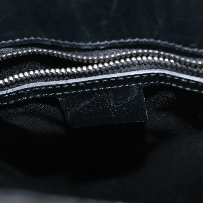 【日本直送】GUCCI GG帆布肩背包 黑色 銀色 110292 正品 148815-9