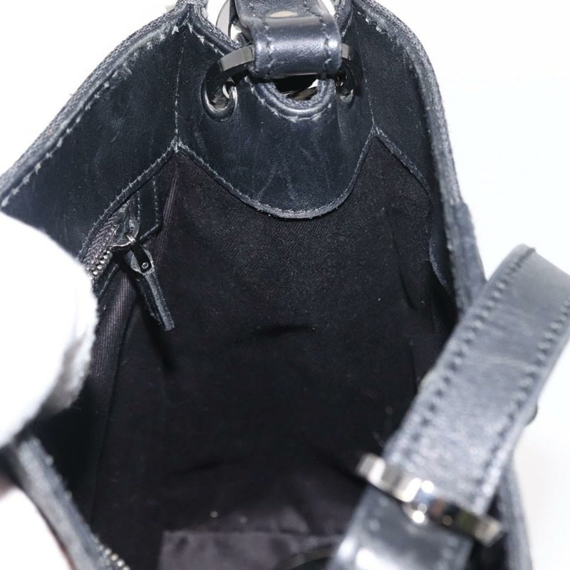 【日本直送】GUCCI GG帆布肩背包 黑色 銀色 110292 正品 148815-16