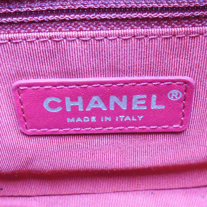 【再降價】米色皮革20cm流浪包鏈帶肩背【CHANEL 香奈兒】包 #25136769-5