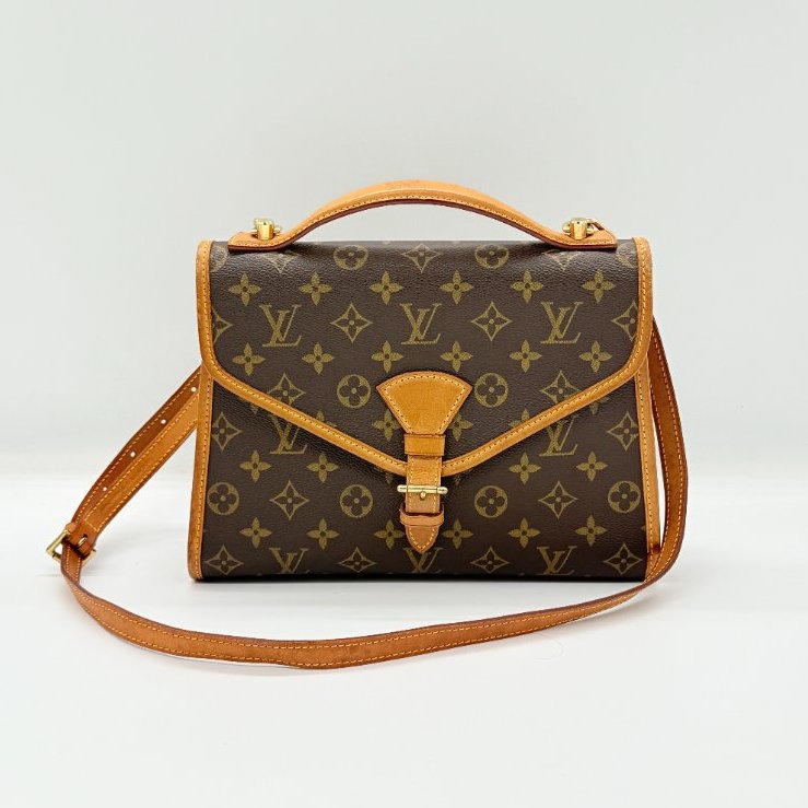 Louis Vuitton 路易威登 Bel Air 經典花紋Monogram 單肩包 手提包 斜挎包 ｜M51122-0