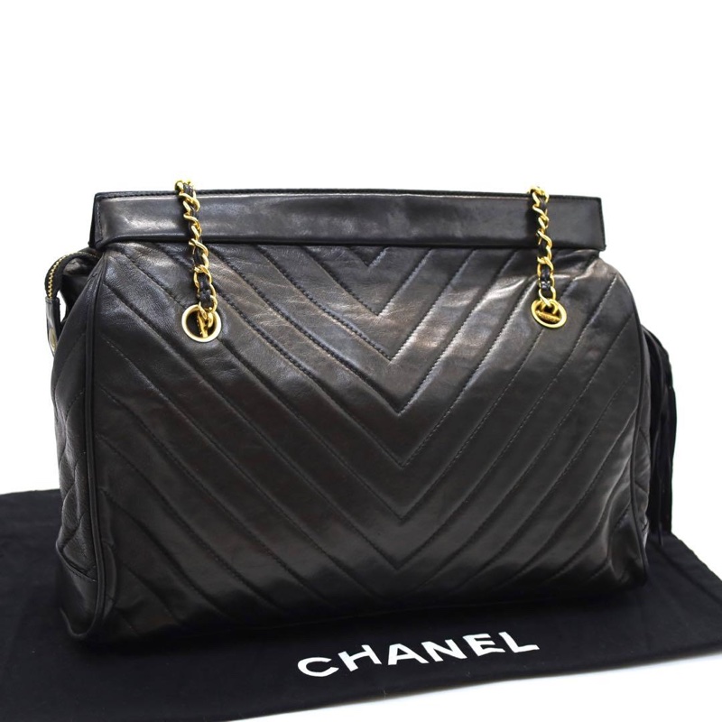 🌷Chanel 鏈條包單肩包 ｜經典花紋✦fufu style 精品✦ 氣質款｜-1