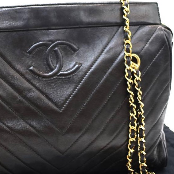 🌷Chanel 鏈條包單肩包 ｜經典花紋✦fufu style 精品✦ 氣質款｜-7