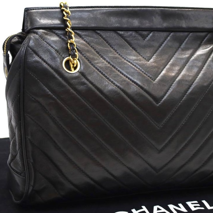 🌷Chanel 鏈條包單肩包 ｜經典花紋✦fufu style 精品✦ 氣質款｜-8