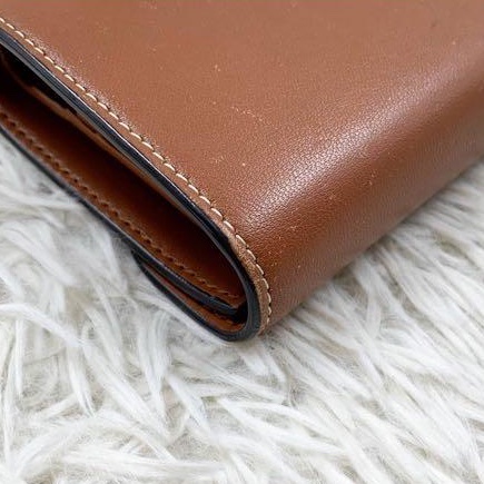 🌷放Celine 凱旋門棕色短夾錢包 ｜經典花紋✦fufu style 精品✦ 氣質款｜-6