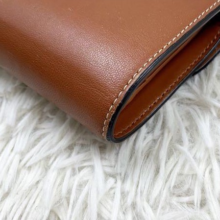 🌷放Celine 凱旋門棕色短夾錢包 ｜經典花紋✦fufu style 精品✦ 氣質款｜-12