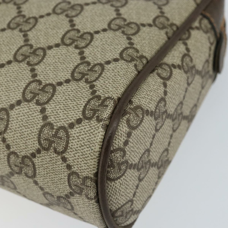 【日本直送】GUCCI GG Supreme Web Sherry Line 手拿包 PVC 米色 正品 BA7254-6