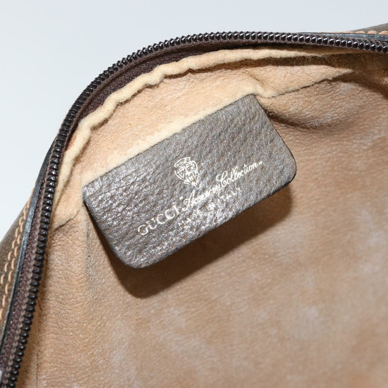 【日本直送】GUCCI GG Supreme Web Sherry Line 手拿包 PVC 米色 正品 BA7254-8