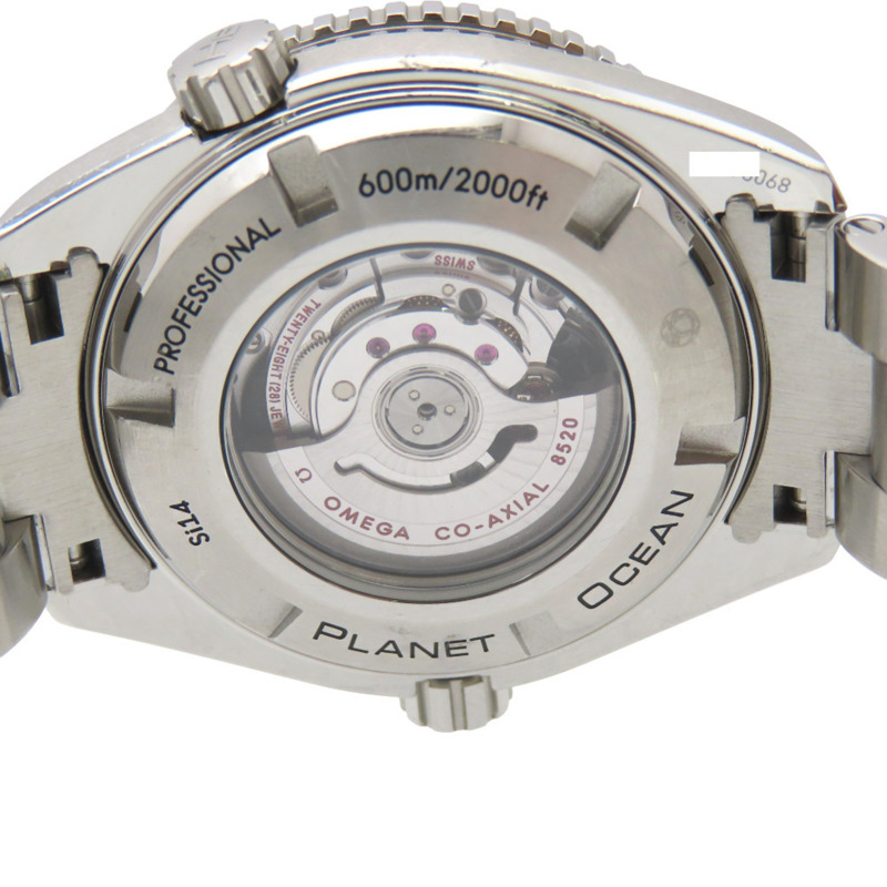 歐米茄海馬系列海洋宇宙232.30.38.20.01.002自動機械錶，不鏽鋼錶殼，黑色錶盤，型號0965 OMEGA-8