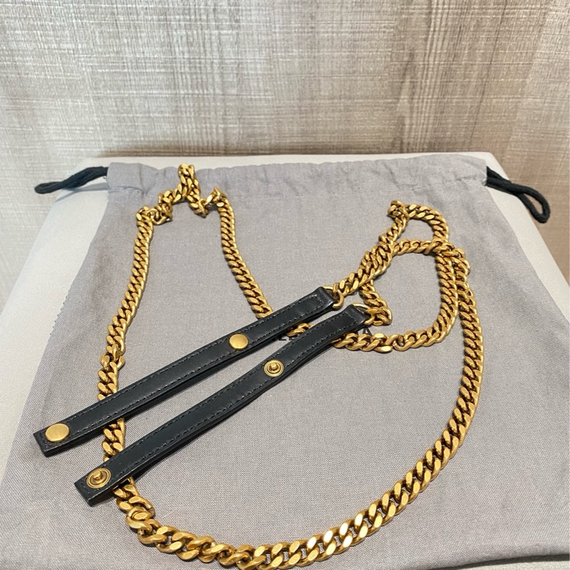 BALENCIAGA Hourglass B字鍊帶手拿/斜背沙漏包-18