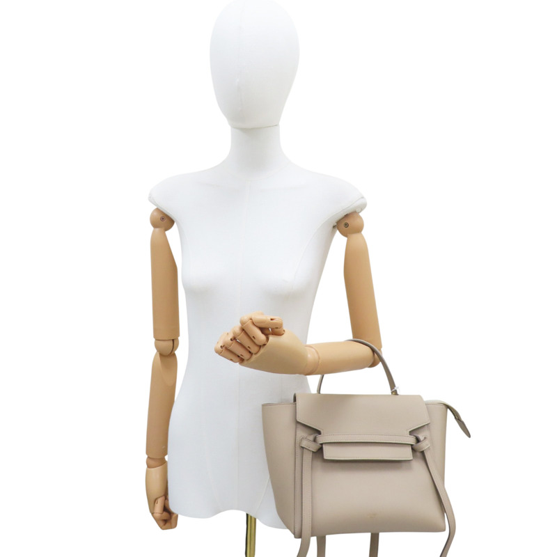 卡其色 牛皮 Belt Bag 兩用包【CELINE 賽琳】-7