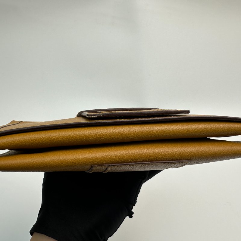 愛馬仕 Passant 手提包，Evercolor 皮革，女士單肩/斜背包，焦糖色-4