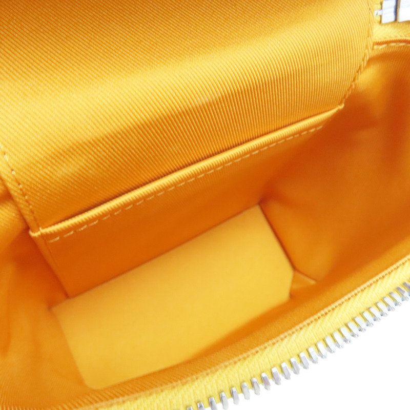 黃色 牛皮 Vertical Box Trunk 肩背包【LOUIS VUITTON LV 路易威登】 M59666-4