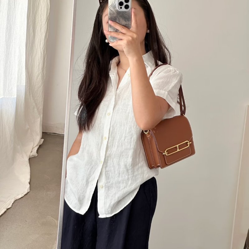 HERMES Mini roulis - 金棕金 Z-8