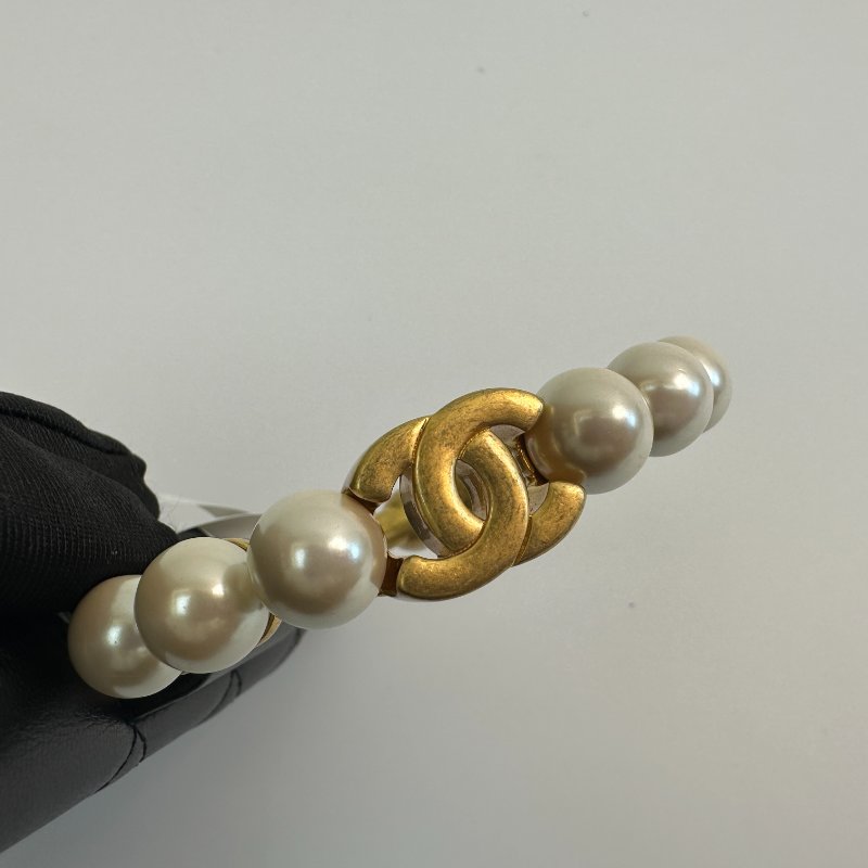 香奈兒經典斜背包,珍珠手柄,羊皮方形零錢包,小號-5