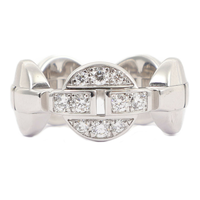 CARTIER 18K白金Imaria Ring鑽石戒指Cartier#50/US#5.5-1