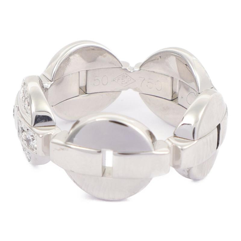CARTIER 18K白金Imaria Ring鑽石戒指Cartier#50/US#5.5-3