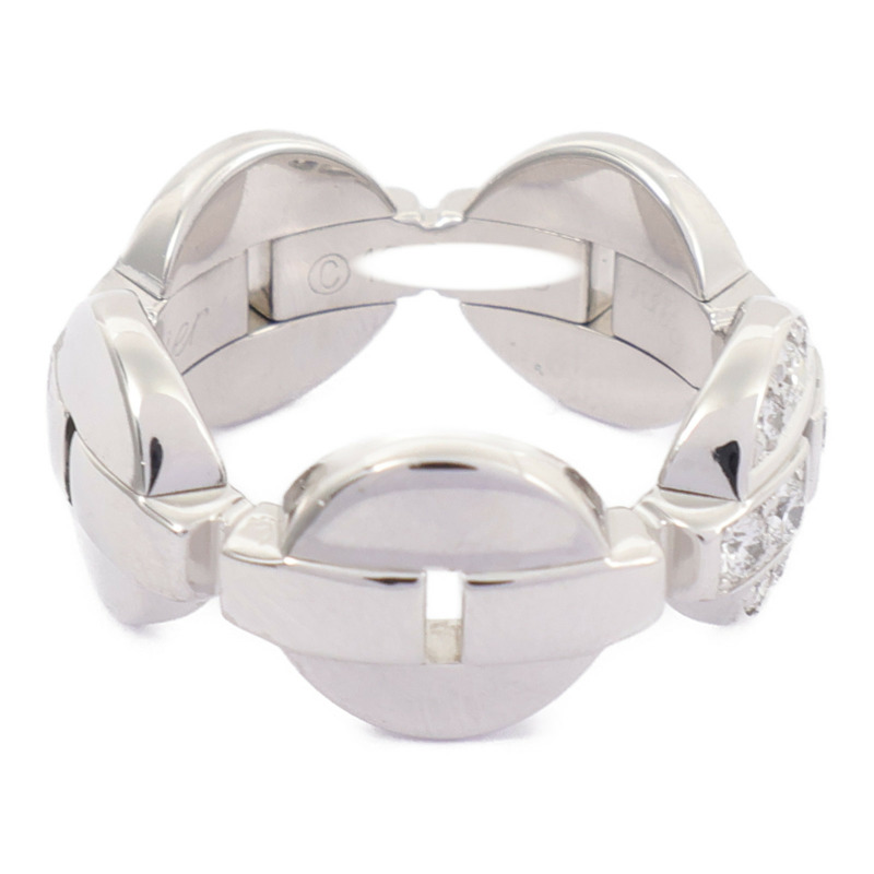 CARTIER 18K白金Imaria Ring鑽石戒指Cartier#50/US#5.5-5