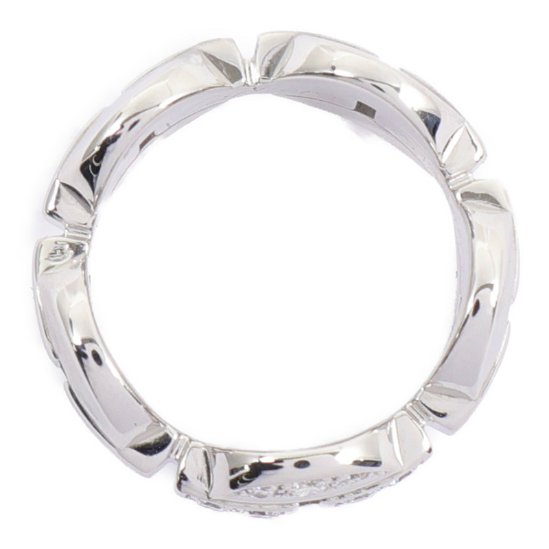 CARTIER 18K白金Imaria Ring鑽石戒指Cartier#50/US#5.5-7