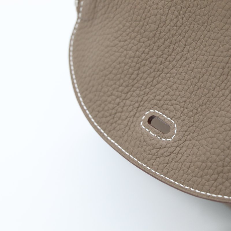 【全新狀況♥️配件齊全】Hermès 愛馬仕 Lindy26 大象灰 TC 皮 牛皮 U刻 單肩包-12