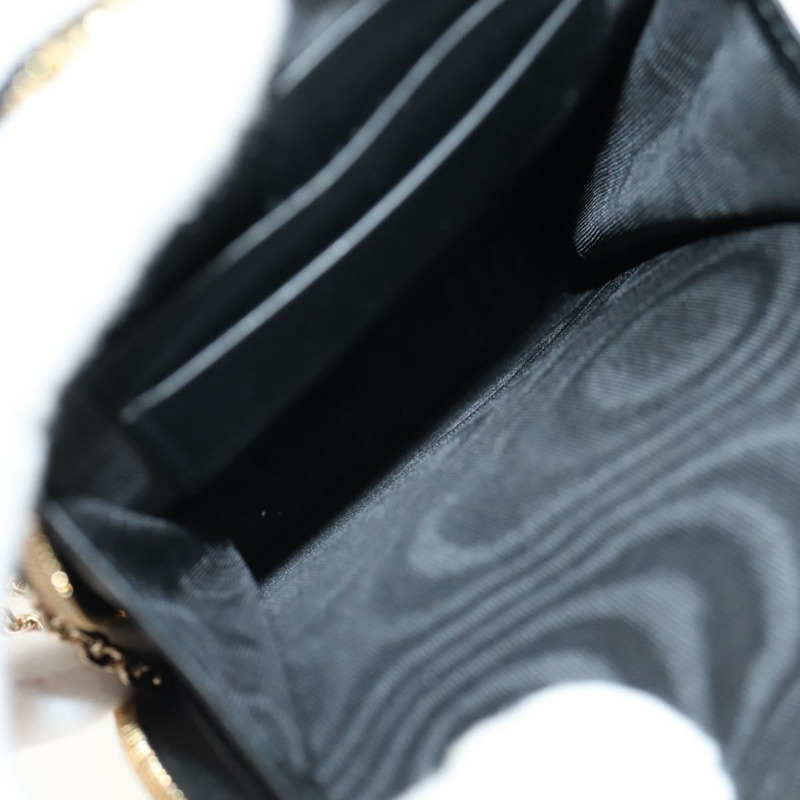 【日本直送】Christian Dior 鏈條手機包 皮革 2way 紅色金色 Auth 147971M-9