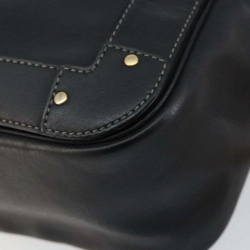 【日本直送】Chloe Eden 肩背包 皮革 兩用 黑色 金色 正品 am9425-14