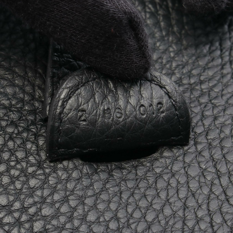 愛馬仕 Evelyne 3 PM 單肩包 056277CK Clemence 皮革 黑色 二手 SHW Z-4