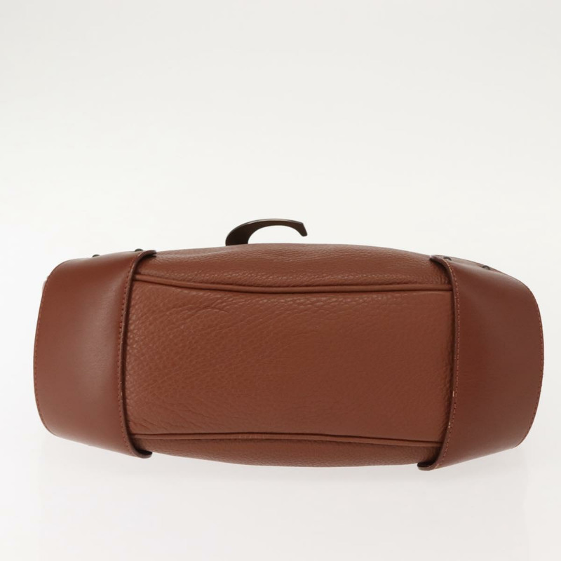 【日本直送】Chloe 棕色金色皮革肩背包 正品 am9467V-4