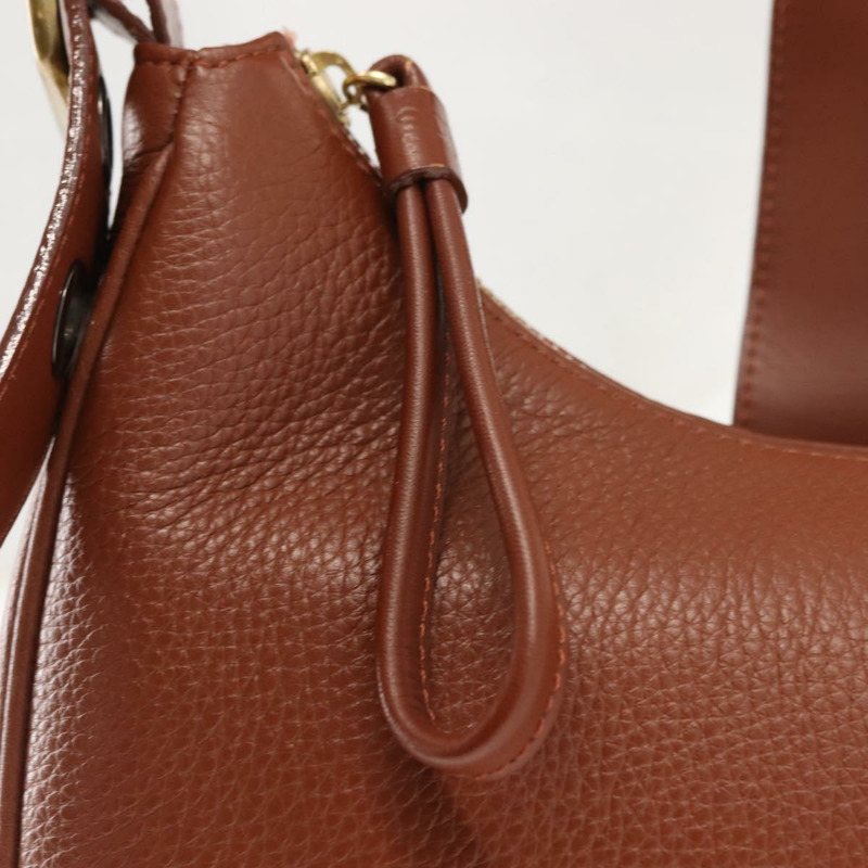 【日本直送】Chloe 棕色金色皮革肩背包 正品 am9467V-9