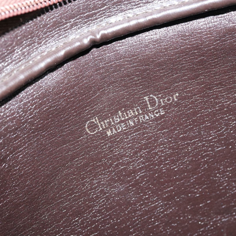 【日本直送】Christian Dior Trotter帆布肩背包 棕色金色 正品 146954-10
