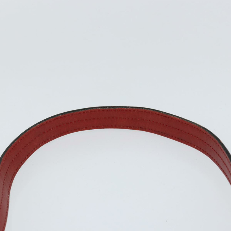 【日本直送】Christian Dior 紅色金色皮革肩背包，正品編號 149151-7