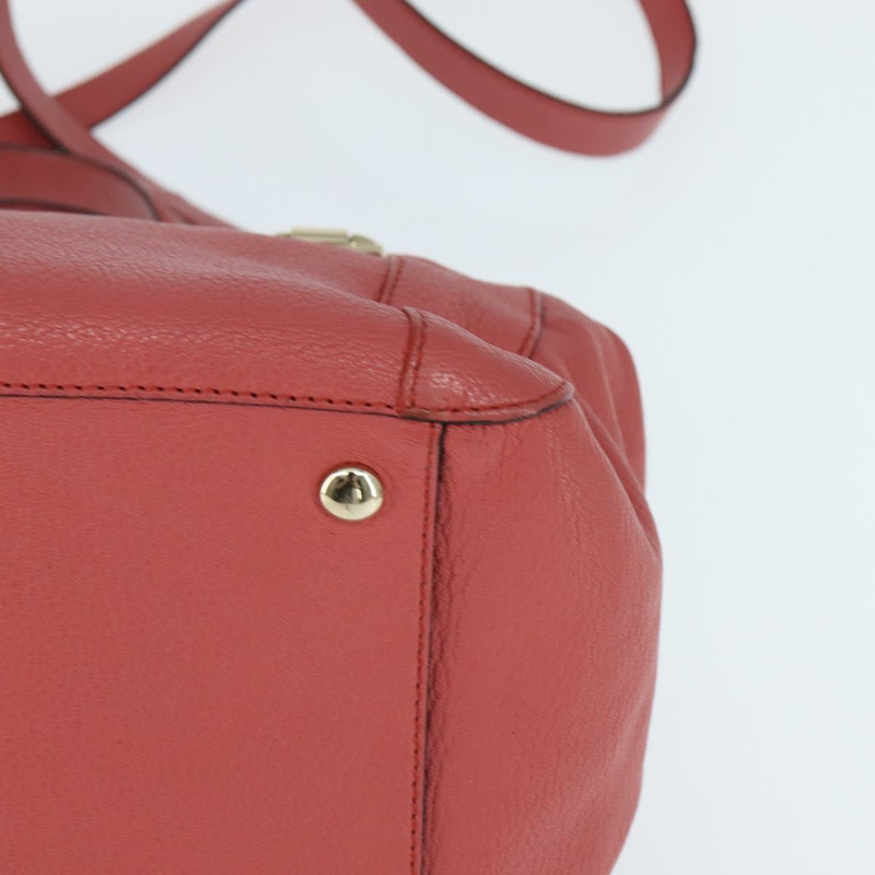 【日本直送】Chloe Bridget 手提包 真皮 兩用 粉金配色 正品 BA7368-16