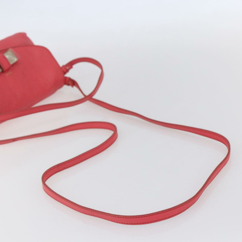 【日本直送】Chloe Lily 手提包 真皮 兩用 粉紅色 銀色 正品 BA7367V-7