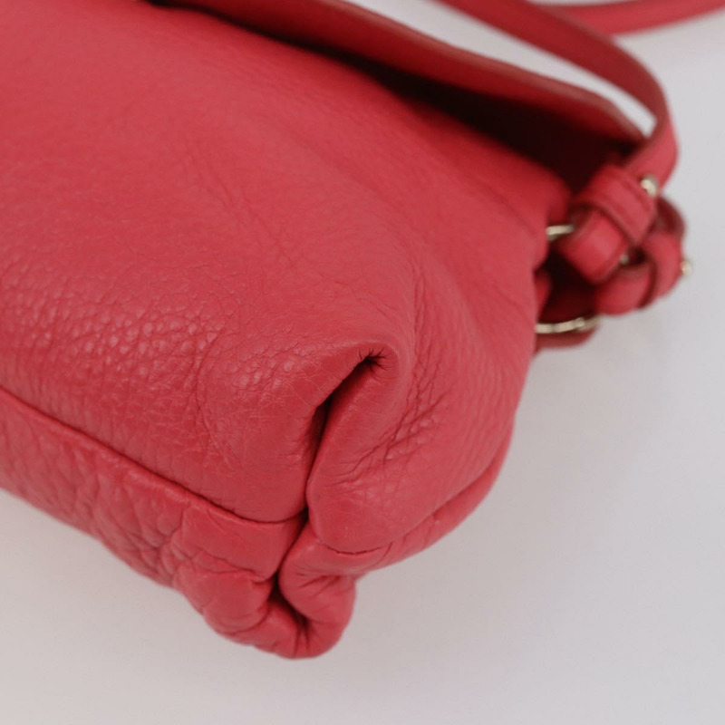 【日本直送】Chloe Lily 手提包 真皮 兩用 粉紅色 銀色 正品 BA7367V-8