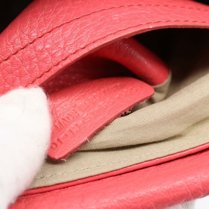 【日本直送】Chloe Lily 手提包 真皮 兩用 粉紅色 銀色 正品 BA7367V-11