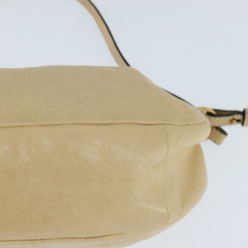 【日本直送】Chloe 手提包 皮革 兩用 米色 金色 正品 BA7370-15
