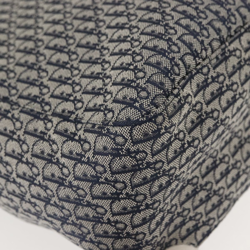 【日本直送】Christian Dior Trotter帆布手提包 海軍藍 銀色 正品 148878-8