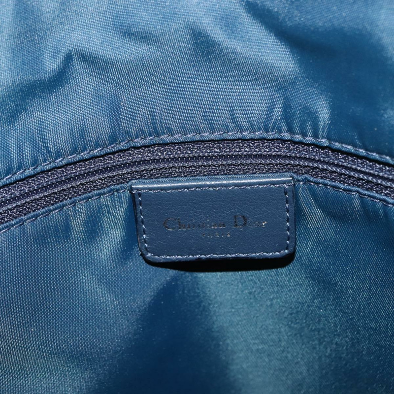 【日本直送】Christian Dior Trotter帆布手提包 海軍藍 銀色 正品 148878-16