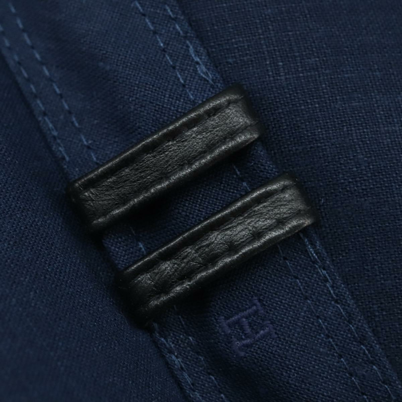 【日本直送】愛馬仕海軍藍亞麻帽 正品 BA6848V-7