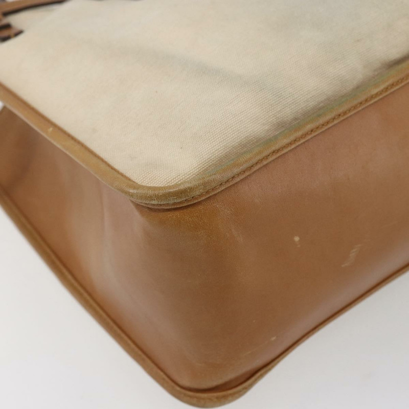 【日本直送】GUCCI 單肩包 帆布 皮革 米棕色 109133 正品 121302-7