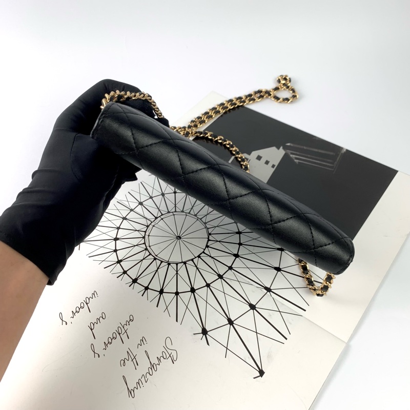 ◻️Chanel woc 羊皮黑金-3