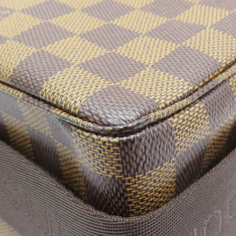 棕色 棋盤格 帆布 Broadway 肩背包 N42270【LOUIS VUITTON LV 路易威登】 N42270-11