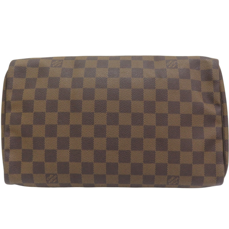 棕色 棋盤格帆布 Speedy30 手提包 無鎖匙組【LOUIS VUITTON LV 路易威登】 N41364-3