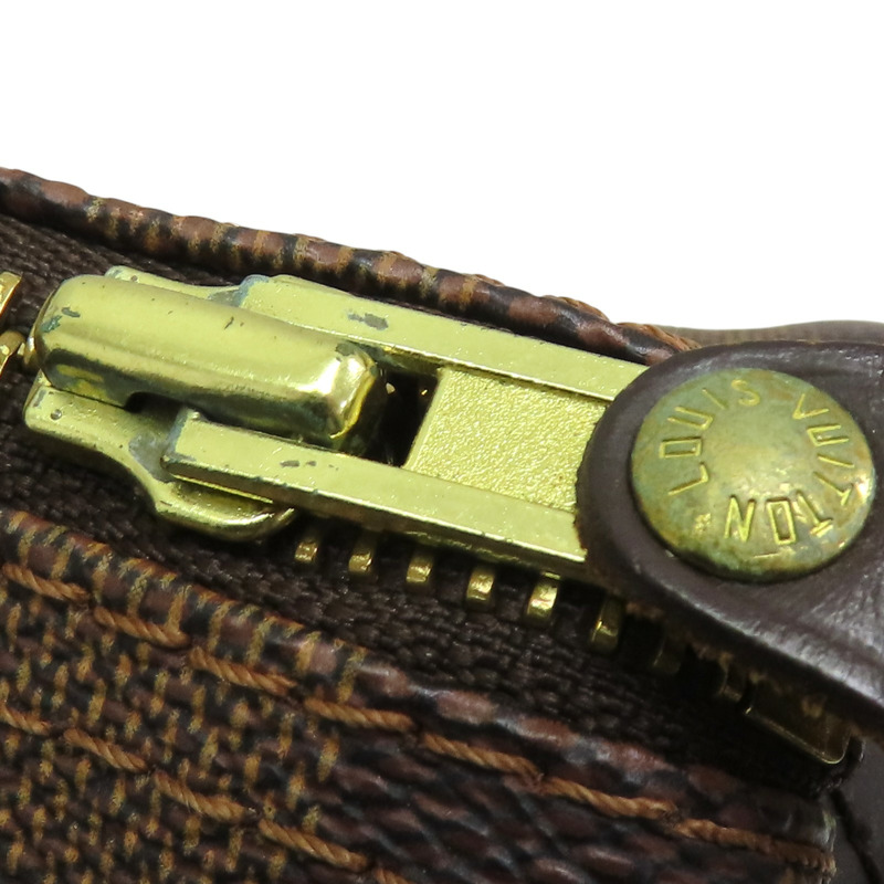 棕色 棋盤格帆布 Speedy30 手提包 無鎖匙組【LOUIS VUITTON LV 路易威登】 N41364-13